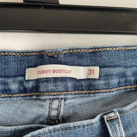 Levi's curvy bootcut jeans size 31 - Picture 2 of 11
